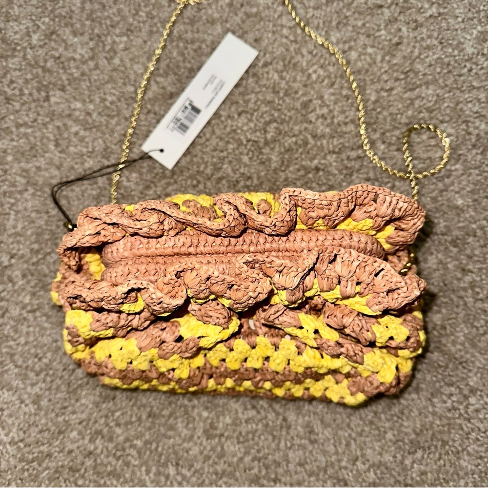 LOEFFLER RANDALL Raffia Clutch - Picture 8 of 10